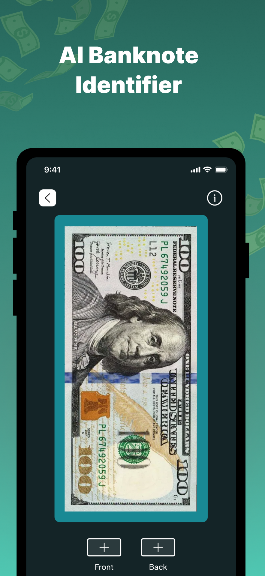AI Banknote Scanner