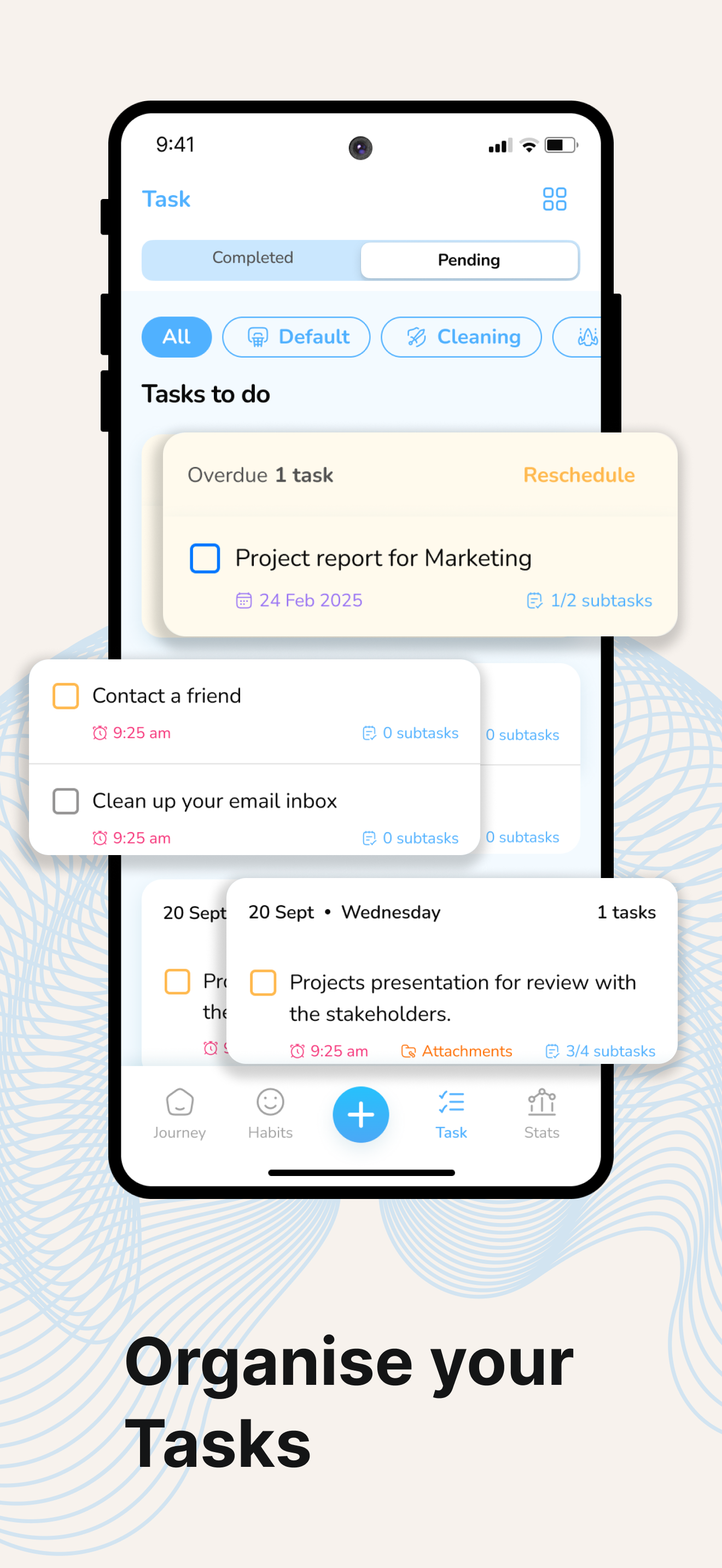 Track Tasks