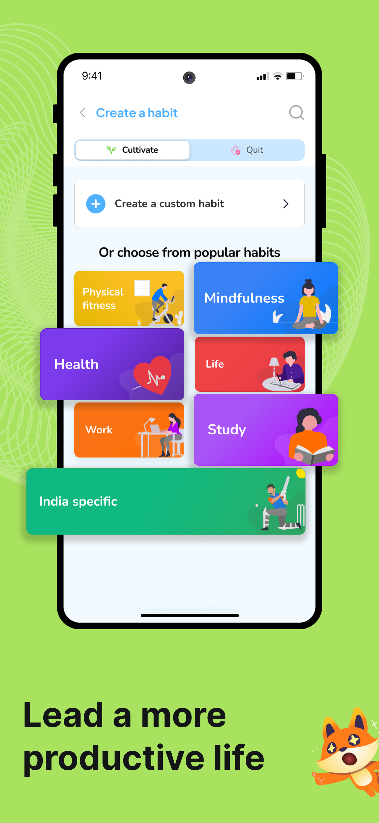 Custom Habits