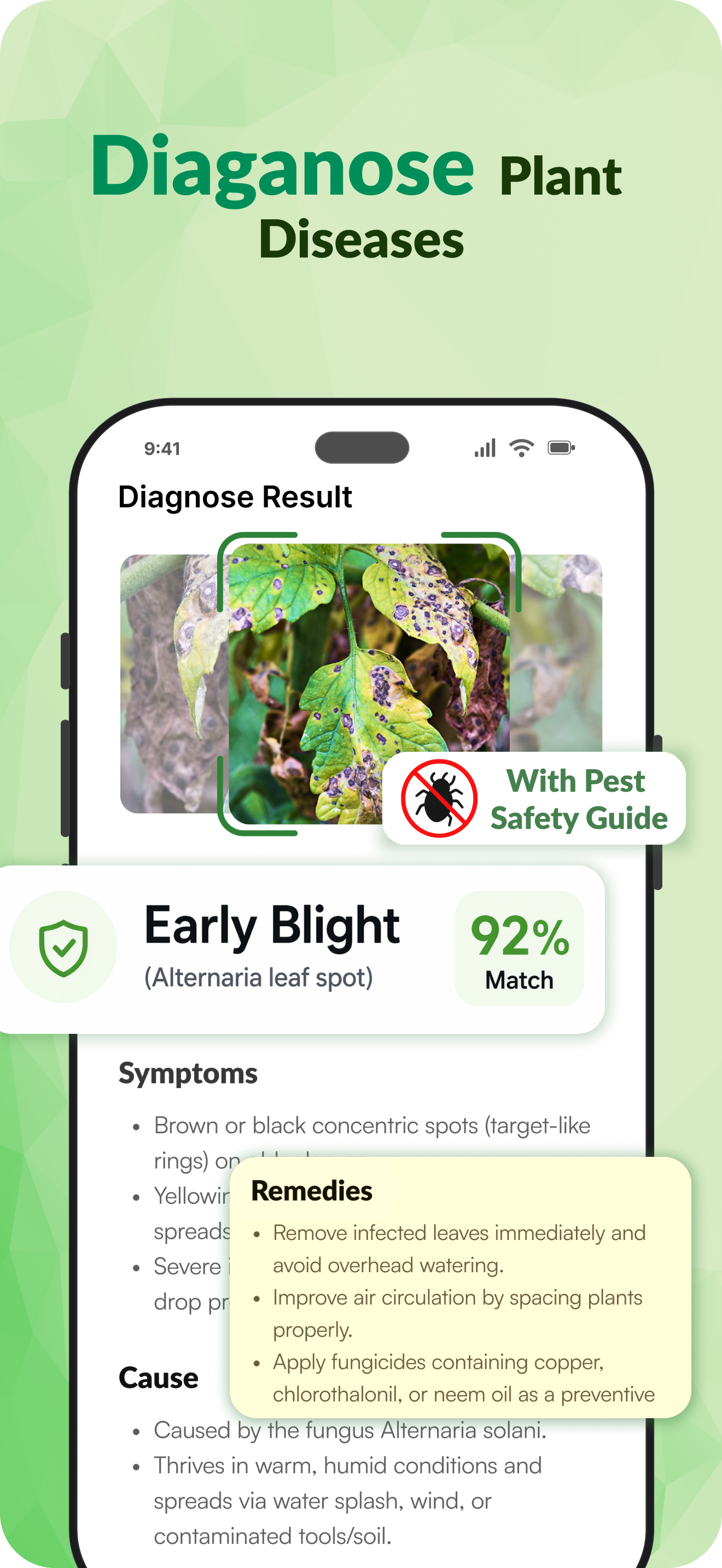 Diagnose your Plants