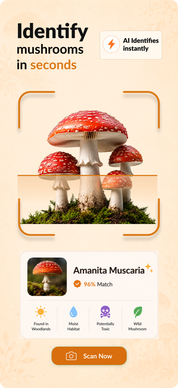 Mushroom AI Identification